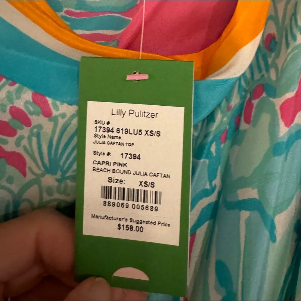 Lilly Pulitzer Caftan Top - Picture 4 of 7